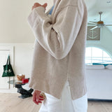 レトロスキー風カシミヤタートルネックセーター