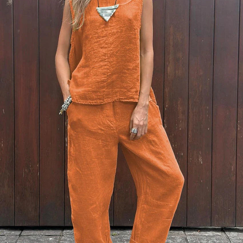 モニカ™ | 快適な2ピース夏セット