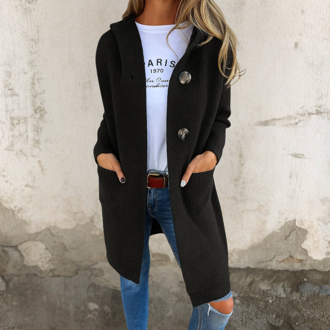 パウラ™ | エレガントなロングカーディガン