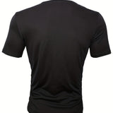 アナスタス - スタイリッシュなラウンドネックTシャツとグラフィックプリント