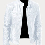 ボニー - 控えめなレザージャケット