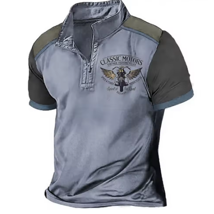 クルスティオ - 男性用キャラクターポロシャツ