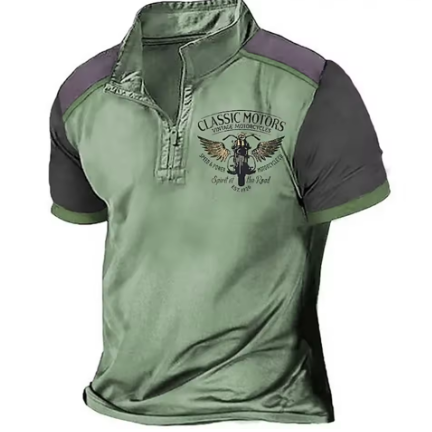 クルスティオ - 男性用キャラクターポロシャツ