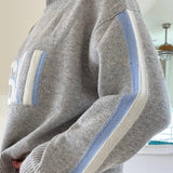 レトロスキー風カシミヤタートルネックセーター