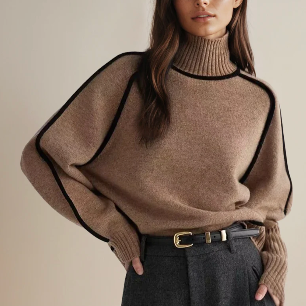 Maria™ | エッセンシャル ロールネックセーター