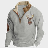 カルロス - 鹿のデザインのスウェットシャツ