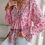 アニータ™ | イビザスタイルのエレガントなブラウス