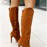 アデラ™ | エレガントなレザーブーツ