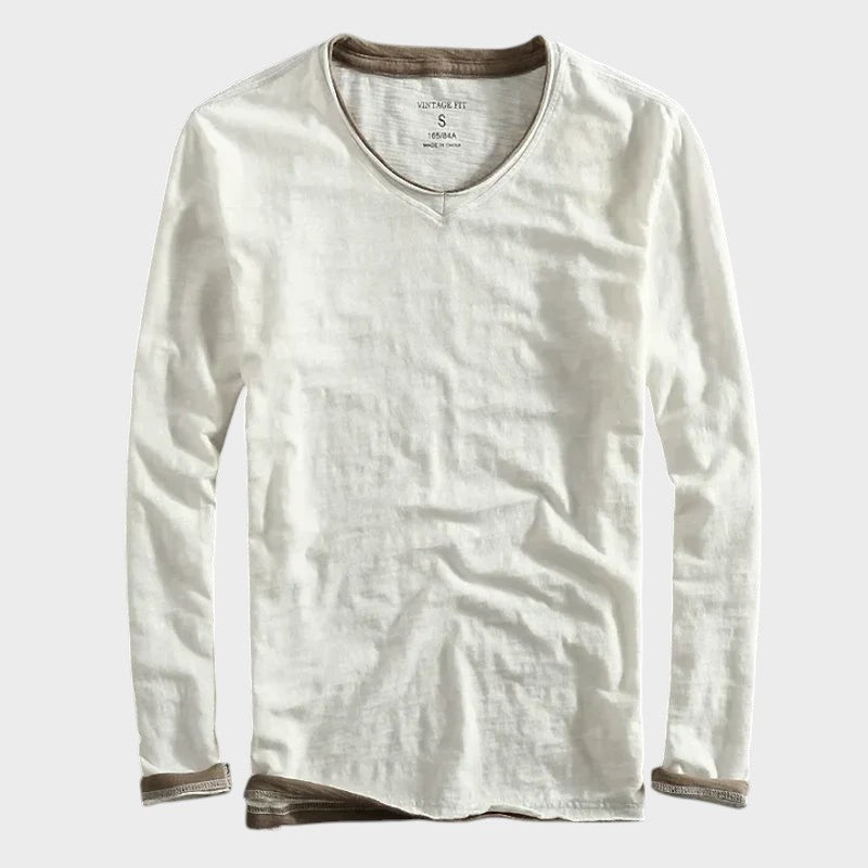 ベルナルド – 長袖コットンシャツ