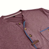 チャボール - クルーネックとポケット付きのスタイリッシュなTシャツ