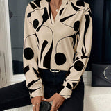 Margriet™ | エレガントなスタンドカラーシャツ