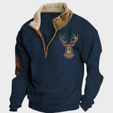 カルロス - 鹿のデザインのスウェットシャツ