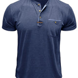 チャボール - クルーネックとポケット付きのスタイリッシュなTシャツ