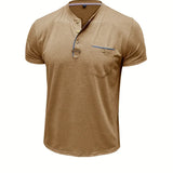 チャボール - クルーネックとポケット付きのスタイリッシュなTシャツ