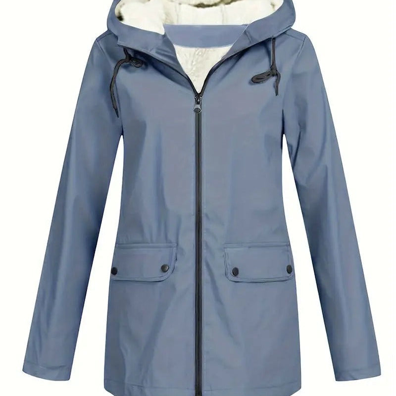 WindLux - フード付きジップアップスウェットシャツ