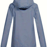 WindLux - フード付きジップアップスウェットシャツ