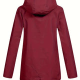 WindLux - フード付きジップアップスウェットシャツ