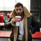 フレッチャー - プレミアムラムレザージャケット