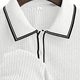 ゴラン - エレガントなショートスリーブポロシャツ