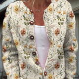 ミア™ – 花柄カーディガン